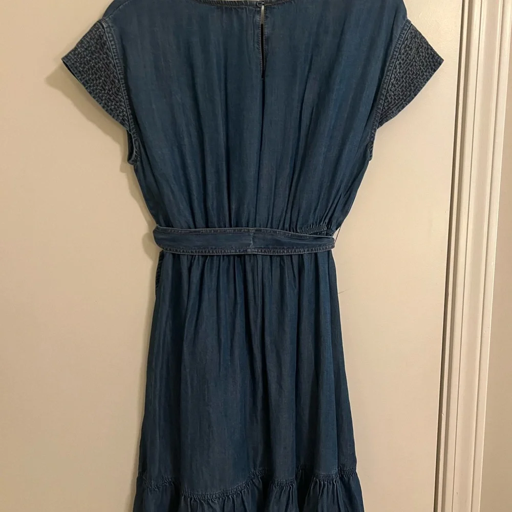 Mayoral Girls denim dress, size 16 - Picture 2 of 3